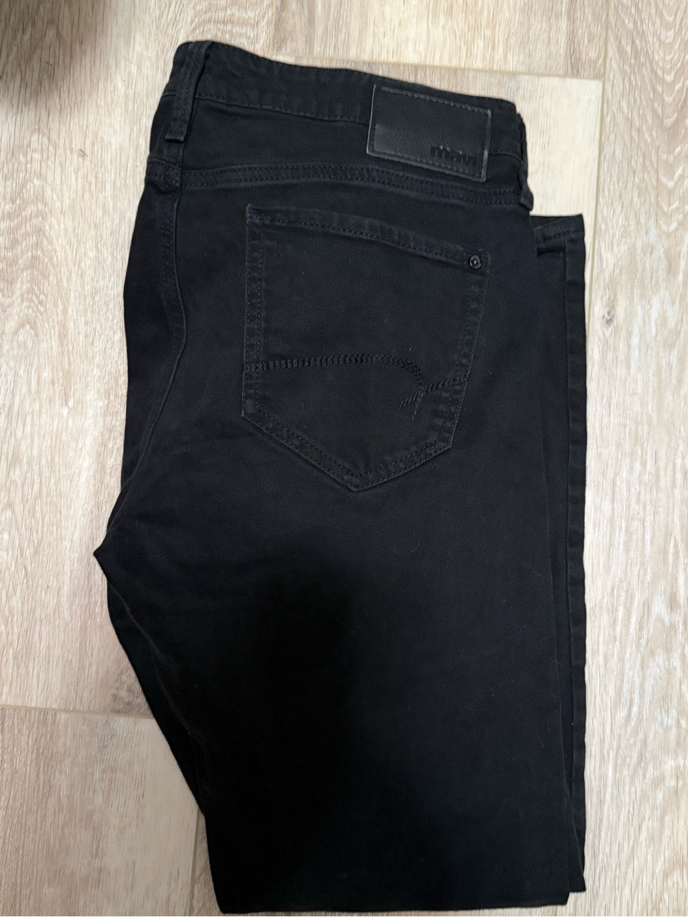 Mavi Men’s Slim Straight Jeans in Black
